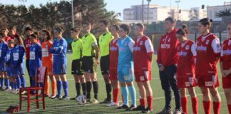 Molfetta Calcio Femminile e Apulia Trani si spartiscono la posta in palio