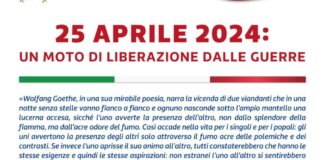 Celebrazione del 25 aprile, ecco il programma