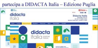 A “Didacta Italia – Edizione Puglia” partecipa l’I.I.S.S. “Galileo Gerraris”