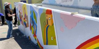 Il Liceo Artistico “Mons. A. Bello” e la scuola primaria “Azzolini” insieme per il Murale dei Diritti