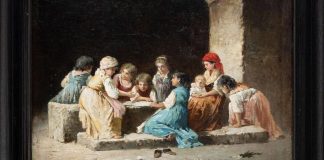 La Galleria civica accoglie “Fanciulle” di Pasquale Ruggiero, un tesoro dell’Ottocento a Molfetta