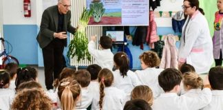 I piccoli alunni della Scuola dell’Infanzia “Piaget” alla scoperta della Cicoria Puntarelle Molfettese